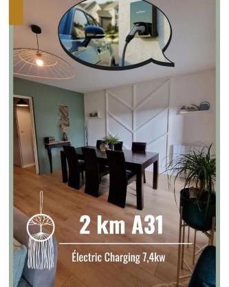 Maison avec Borne de recharge N1