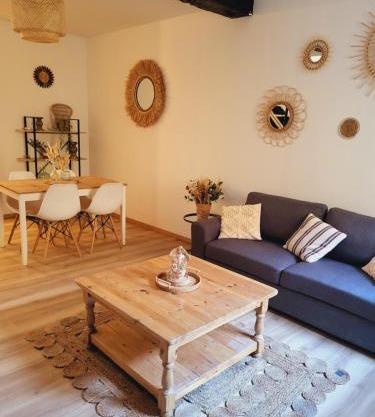 Maison de village à la décoration bohème jusqu'à 6 personnes