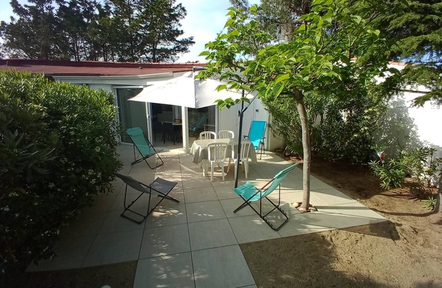 Maison Jardin Wifi- Clim-100 m plage sauvage - 20 min from Perpignan