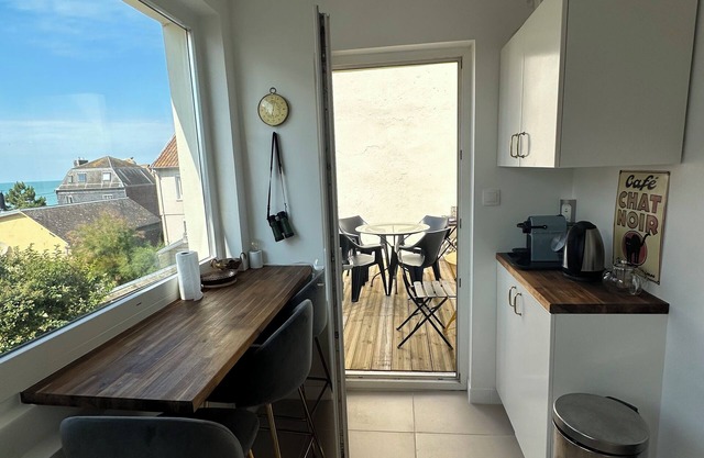 Maison vue mer en baie de somme