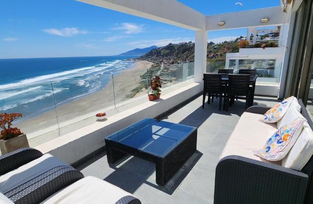 Maitencillo, depto con vista al mar y acceso playa