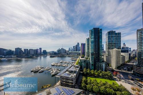 Melbourne Private Apartments - Stadium and Harbour Views
