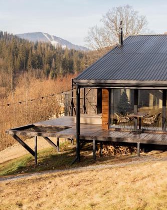 Mirest - котеджі в горах із чаном-джакузі