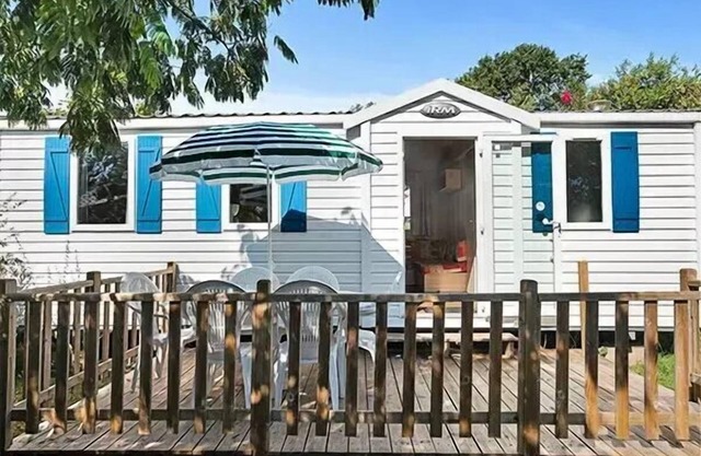 Mobile home - Aufgedeckte Terrasse