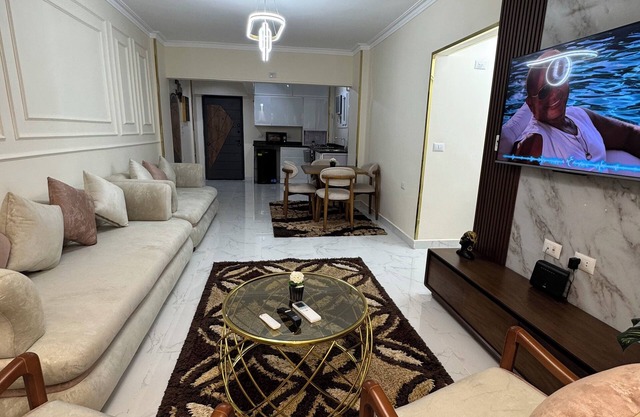 Modern 2-Bedroom Apartment in Obour City – A/C, WiFi & More!