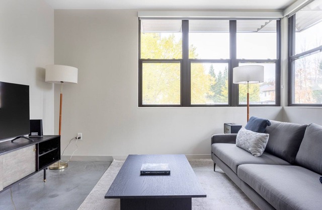 Modern Allston 1BR w/Gym & W/D, nr Griggs T, by Blueground