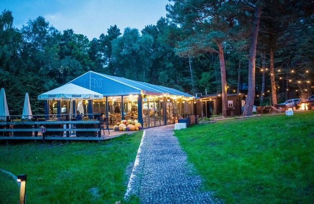 Modern and open vacation home with many amenities.