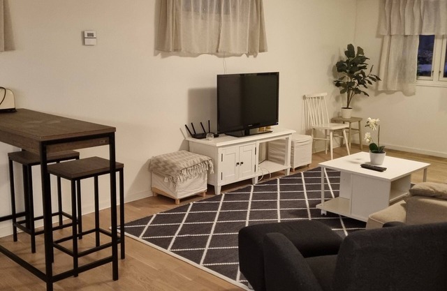 Modern apartment in a quiet neighbourhood.