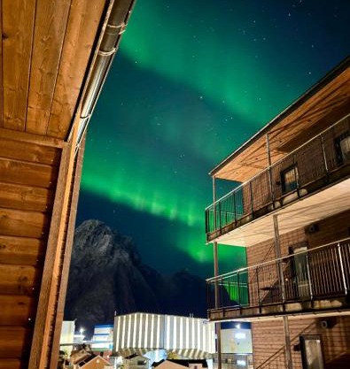 Modern apartment with balcony in the center of Svolvær