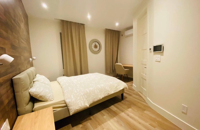 Modern comfortable room with its own bathroom