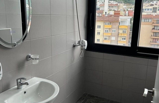 Modern downtown room with private bathroom. Pets allowed.