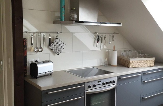 Modern holiday apartment in loft style near Lüneburg