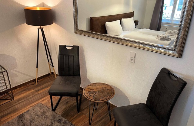 Modern holiday flat with comfortable furnishings, quiet and centrally located