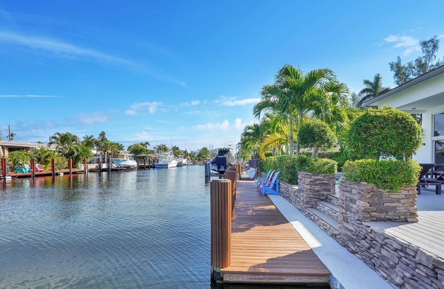 Modern Luxury Waterfront Heated Pool Home