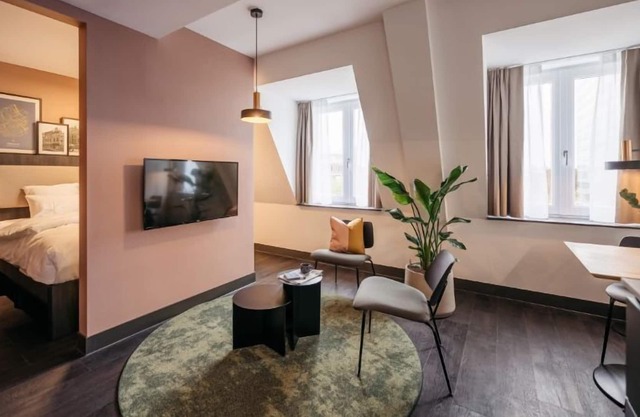 Modern studio equipped with all essentials you need