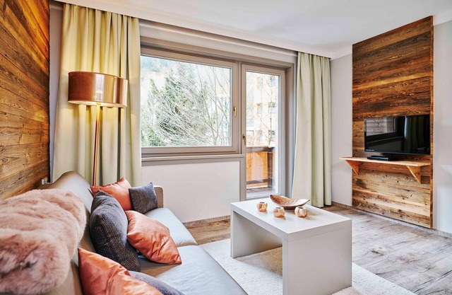 Modern suite directly on the ski slope