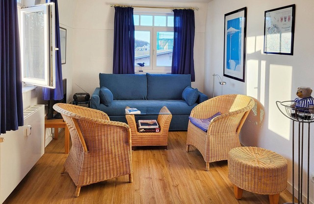Modern vacation apartment in Bansin with balcony - only 150 m to the beach