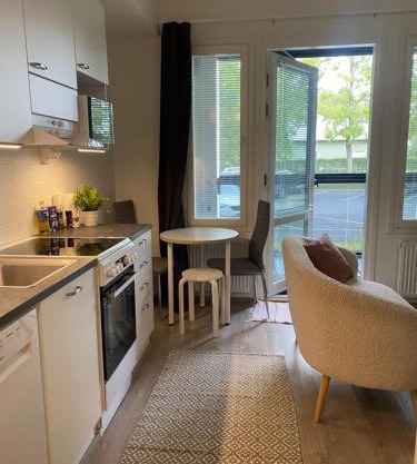 Moderni yksiö, omalla autopaikalla