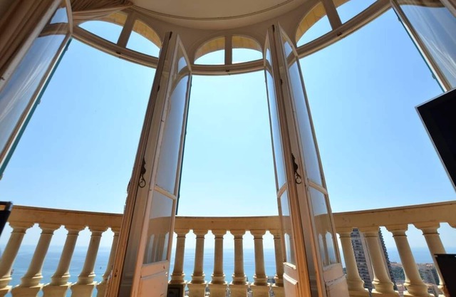 MONACO BLUE SEA OVER WIDE BALCONY