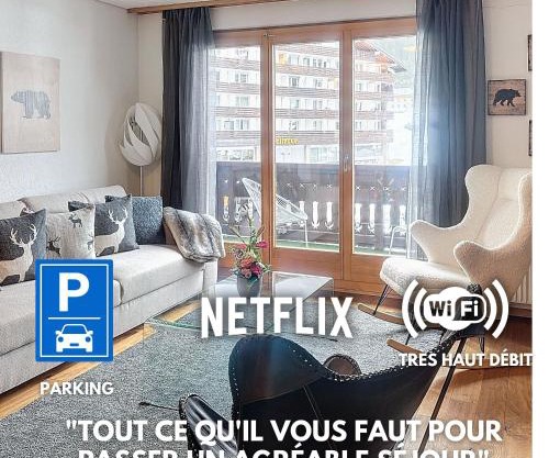 Morgins Cosy, Ski-in & out, Parking, Vue, Central, Wifi