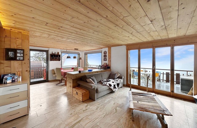 Mountain Bliss, view and Sauna - Swiss Alps