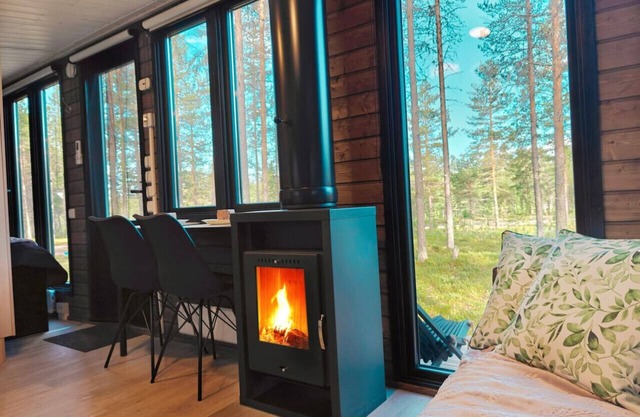 MUSTIKKA|Sauna|Fireplace|WiFi|BBQ|Terrace|Ski 200m