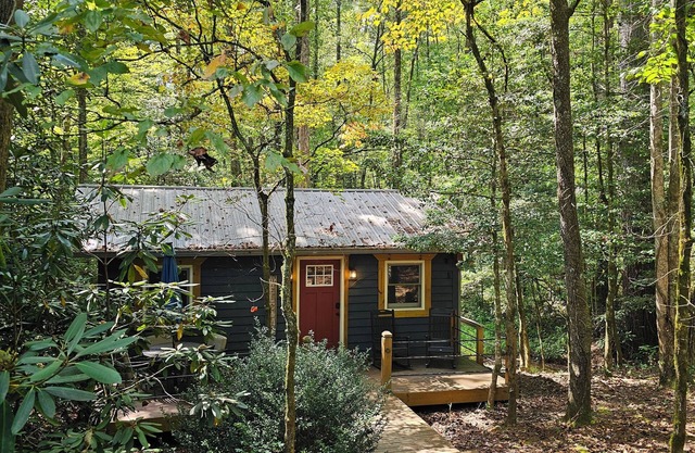 Mystic Moonlight - Charming cabin with WiFi and AC in lovely Sautee Nacoochee