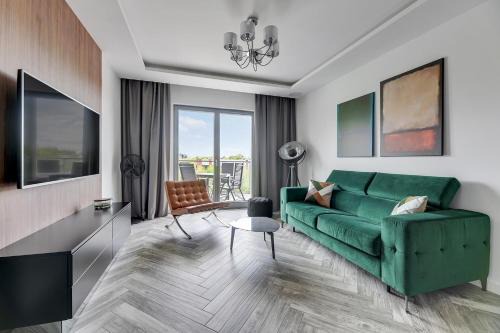 Nadmorze Green Premium - W pełni klimatyzowany, plaża, parking podziemny, taras