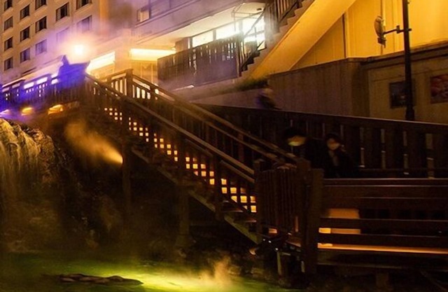 Natural hot spring Wata no Yu flowing directly / Agatsumagun Gunma