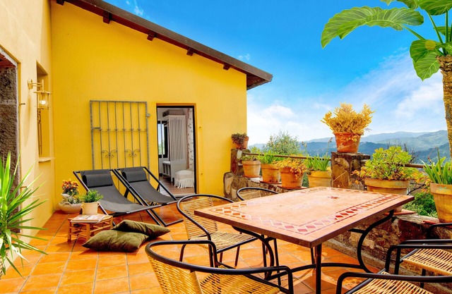 Natural stone house with a fantastic panoramic view