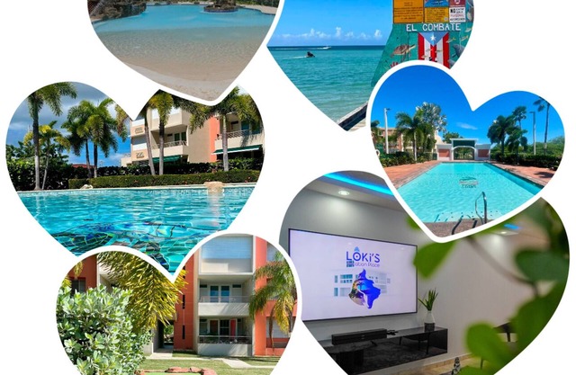 Near beach condo, Boqueron, with 3 pools and recreational areas