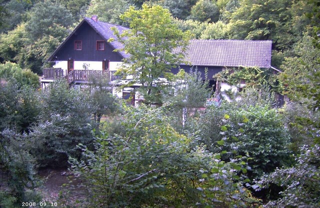 Neumühle vacation apartment with roof terrace, located in the Üßbachtal valley in the nature reserve