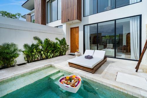 NEW 2BR Pool Villa, BBQ Grill, Sunbed, 8min Beach