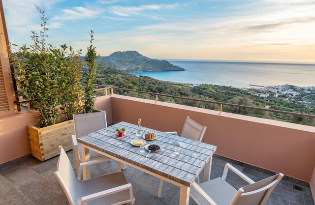 New built 80sqm apart 15 min walk from beach private terrace PANORAMIC seaview
