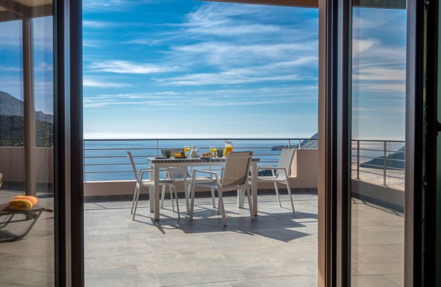New built apartment 15 min walk from beach private terrace PANORAMIC seaview