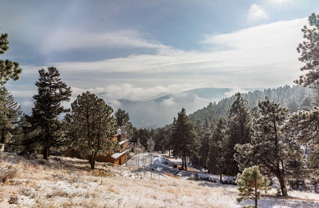 NEW! Evergreen Mountain Basecamp- home with hot tub on 10 private acres!