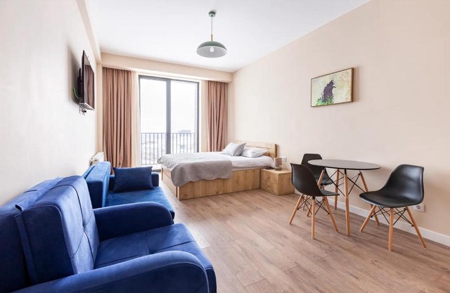 New Gudauri, Alpic - Ski Resort at Your Doorstep - Stylish & Comfy Ski Apartment with ski-depot and Stunning Mountain Views