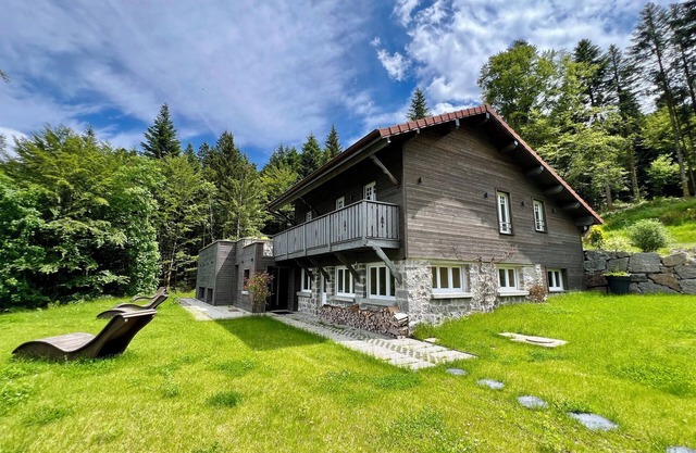 New Home des bois in Ventron, private indoor pool, sauna - rated 5 *.