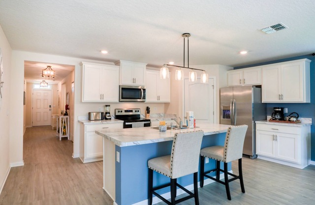 New home with high-speed WiFi, central AC, and private washer/dryer