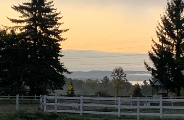 New horse farm apartment, centrally located between 3 N. MI. resort towns
