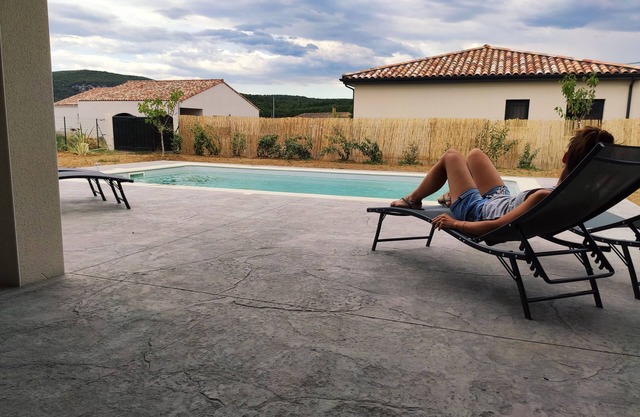 New House with private Swimming pool & air conditionned