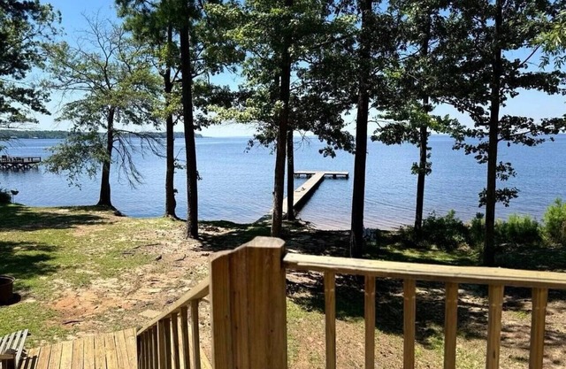 New Listing! Waterfront 3-bedroom home with amazing views in Toledo Bend.