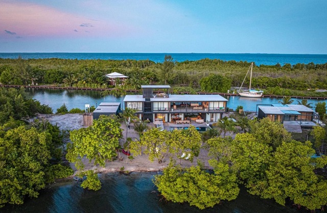 NEW Modern Ocean Front Villa on Private Island