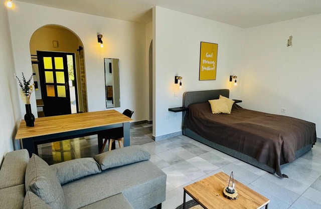 New opening! 4-star studio apartment "Turtle", 50 m from the sea, dream view