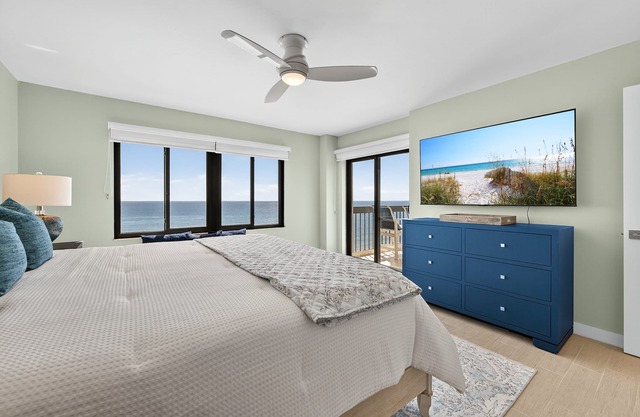 NEW Renovated direct oceanfront condo with spacious balcony, heated pool, and garage parking
