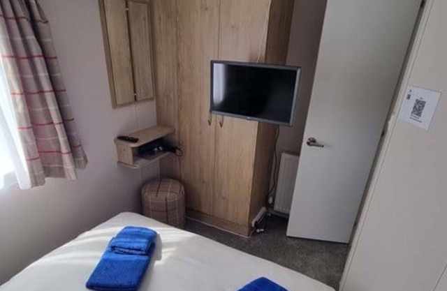 New style luxurious 3-bed caravan. Set from the rest. Based on Rockley Park