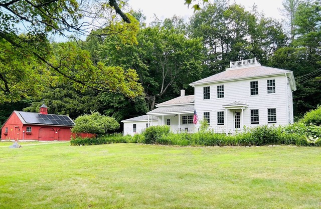 Newly renovated historic home on the Deerfield River. Sleeps 10.