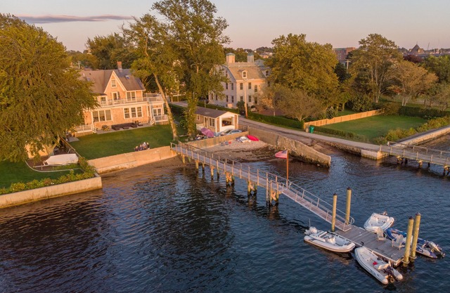 Newport Boat House, On The Water.