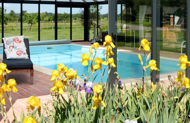 Nice apartment in villa for 3 guests with WIFI, pool, TV, patio and pets allowed
