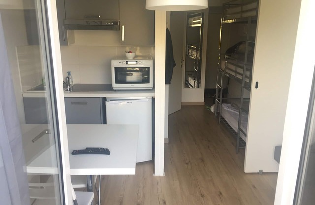 Nice studio with beautiful view at the foot of the slopes